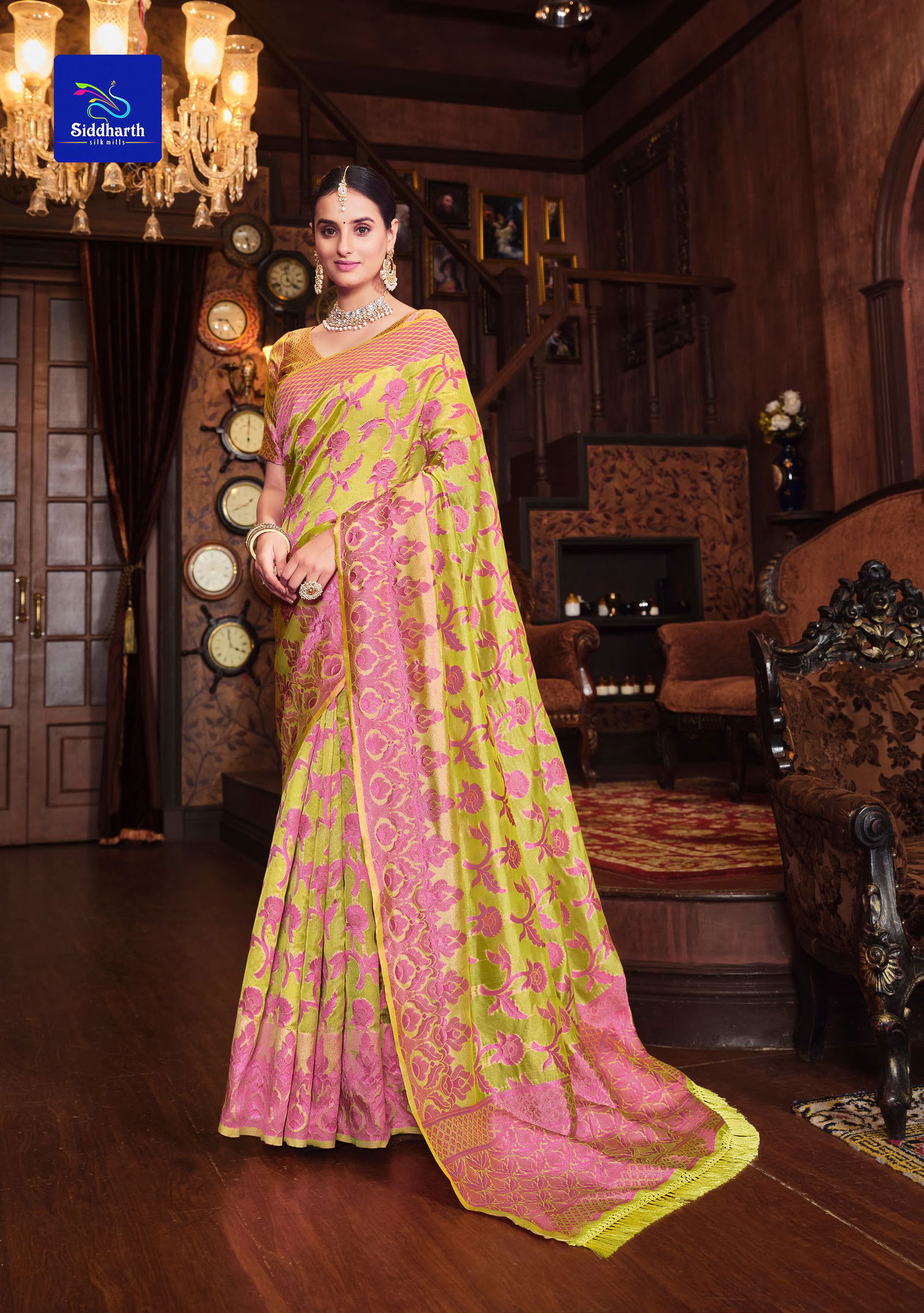 Silk Soundarya By Siddharth 4801-4806 Wedding Sarees Catalog